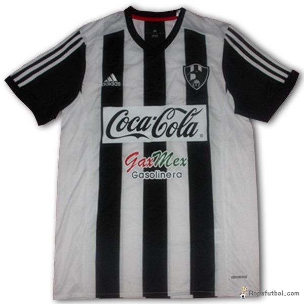 Camiseta Club de Cuervos Replica Primera Ropa 2016/17 Negro Blanco